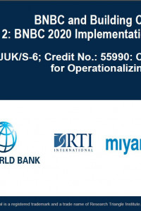 Cover Image of the 8.2 Subject 8: BNBC 2020 Implementation and Enforcement
